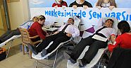 GENÇLERDEN KAN BAĞIŞI KAMPANYASINA TAM DESTEK
