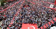 Göksunda Onbinler Şehit Mehmet Parlakı Dualarla Uğruladı.