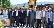 GÖKSUN İLÇEMİZE HAYIRLI OLSUN. KANALİZASYONUN TEMELİ ATILDI.