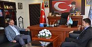 GÖKSUN KAYMAKAMI AYHAN’DAN BAŞKAN AYDIN’A ZİYARET..