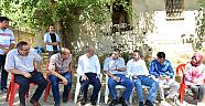 İÇİŞLERİ KOMİSYON BAŞKANI GÜVENÇ VE BAŞKAN OKAY DULKADİROĞLU'NUN HİZMETLERİNİ YERİNDE İNCELEDİ