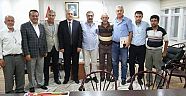 İL HAKEM KURULU FUTBOL İL TERTİP KOMİTESİNİ ZİYARET ETTİ
