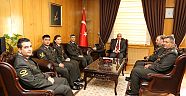 İL JANDARMA KOMUTANLARINDAN VALİ GÜVENÇER’E 176. YIL DÖNÜMÜ NEZAKET ZİYARETİ
