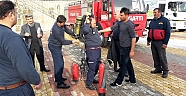 İTFAİYE DAİRE BAŞKANI PAZARCIK,TÜRKOĞLU VE ÇAĞLAYANCERİT İLÇE ŞUBELERİNİ DENETLEDİ.