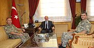 JANDARMA BÖLGE KOMUTANI TUĞGENERAL ŞAHİN VALİ KOCATEPE’Yİ ZİYARET ETTİ.