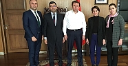 Kahramanmaraş Büyükşehir Belediye Başkanı Mehmet Fatih Erkoç'a Ziyaret…