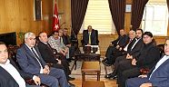 KAHRAMANMARAŞ TARİH KÜLTÜR VE TURİZM PLATFORMU VALİ GÜVENÇER’İ MAKAMINDA ZİYARET ETTİ