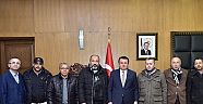 KAHRAMANMARAŞSPOR YÖNETİMİNDEN BAŞKAN ERKOÇ'A ZİYARET