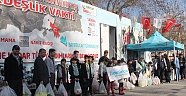 KAHRAMANŞEHRİN LİDER İZCİLERİNDEN ÖRNEK DAVRANIŞ