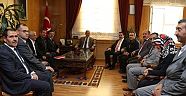 KAMİMDER'DEN VALİ GÜVENÇER'E ZİYARET.