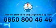 KASKİ’DE BORÇ SORGULAMAK ÇOK KOLAY: 0850 800 46 46