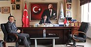 KAYMAKAM CANER’DEN BAŞKAN ÇELEĞEN’E ZİYARET