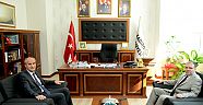KAYMAKAM TÜRKÖZ'DEN BAŞKAN OKAY’A ZİYARET.