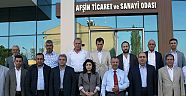 KMTSO’dan Afşin TSO’ya Ziyaret