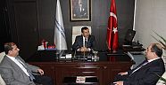 KMTSO’dan Vergi Dairesi Başkanı Coşkuner’e ziyaret.