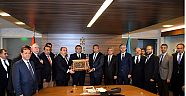 KMTSO HEYETİNDEN BAKAN ÜNALA HAYIRLI OLSUN ZİYARETİ