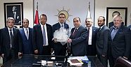KMTSO Yönetiminden Ak Parti İl Başkanı Ahmet Özdemir’e ziyaret