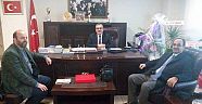 KOMŞU İL MÜFTÜLERİNDEN HAYIRLI OLSUN ZİYARETİ