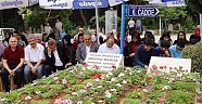 MERHUME NEZİHE ÖKSÜZ MEZARI BAŞINDA ANILDI.