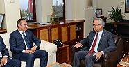 MHP KAHRAMANMARAŞ İL BAŞKANI DOĞAN, REKTÖR DEVECİ’Yİ ZİYARET ETTİ