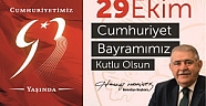 Milletin iradesine sahip çıkacak, milli birlik ve beraberlikle cumhuriyetimizi yükselteceğiz Cumhuriyet’in 93. yıldönümünü, bütün ülkemizde olduğu gibi ilçemizde de kutlamanın gururu ve heyecanı içerisindeyiz. Bize Cumhuriyeti miras bırakan Atatürk ve 