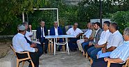 MİLLETVEKİLİ KILIÇ VE BAŞKAN OKAY DULKADİROĞLU'NUN KIRSAL MAHALLELERİNİ ZİYARET ETTİ