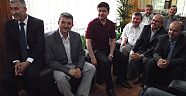“MÜFTÜ ÇELİK’E HAYIRLI OLSUN ZİYARETİ”