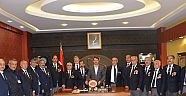 MUHARİP GAZİLER TÜRKOĞLU İLÇESİNDE ZİYARETLERDE BULUNDULAR.