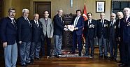 MUHARİP GAZİLERİ DERNEĞİ’NDEN BAŞKAN ERKOÇ’A ZİYARET