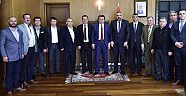 MÜSİAD HEYETİNDEN BAŞKAN ERKOÇ’A ZİYARET