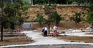 ONİKİŞUBAT BELEDİYESİ HIZLI BAŞLADI.ILICAYA PARK YAPIYOR.