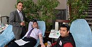 ONİKİŞUBAT BELEDİYESİNDEN ÖRNEK KAN BAĞIŞI.