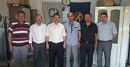 ONİKİŞUBAT KAYMAKAMI MUSTAFA ÇEK THK. ŞUBE BAŞKANLIĞINA İADESİ ZİYARETTE BULUNDU