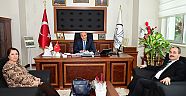 ÖZTÜRK VE AKIN'DAN BAŞKAN OKAY'A ZİYARET