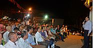 PARLEMENTERLER BİRLİĞİ BAŞKANI NEVZAT PAKDİL''TÜRKOĞLU’NDA DEMOKRASİ NÖBETİNE KATILDI''