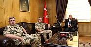 PATRIOT HAVA SAVUNMA SİSTEMİ BİRLİK KOMUTANI ALBAY WOLFGANG RASQUİN’İN VEDA ZİYARETİ