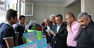 Pazarcık Anadolu İmam Hatip Lisesinin Bilim Fuarı büyük ilgi gördü.