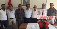 PAZARCIK BELEDİYESİ AKSUSPOR’DAN ASKF’YE ZİYARET