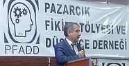 PAZARCIK FİKİR ATÖLYESİ VE DÜŞÜNCE DERNEĞİNDEN AHLAK VE ERDEMLİ BİR TOPLUM ÜZERİNE KONFERANS