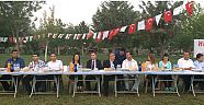 PAZARCIK KAYMAKAMLIĞINDAN GARNİZON KOMUTANI BİNBAŞI ASLAN’A VEDA İFTARI.