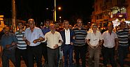 PAZARCIK’TA DEMOKRASİ NÖBETİ TUTULMAYA BAŞLANDI