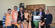 PAZARCIK TEMA GÖNÜLLÜLERİ KİMLİK KARTLARINA VE ROZETLERİNE KAVUŞTULAR.