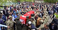 ŞEHİT J.UZM.ÇVŞ. MEVLÜT ÇETİNKAYA EBEDİYETE DUALARLA UĞURLANDI