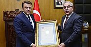 TOKİ BAŞKANI TURAN’DAN BAŞKAN ERKOÇ’A ZİYARET