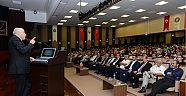 Türk Ocakları Genel Başkanı Prof. Dr. Mehmet Öz, KSÜ’de “Türklerde Devlet Anlayışı” Konulu Konferans Verdi
