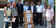 TÜRKOĞLU’NDAN ÖRNEK YARDIM KAMPANYASI.’’GAZZE’YE 68 KOLİ İLAÇ YARDIMI’’
