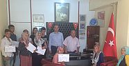 TÜRKOĞLUNDA ÇİFTÇİ KURSLARI TAMAMLANDI