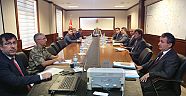 VALİLİKTE GENEL SEÇİMLERLE İLE İLGİLİ GÜVENLİK KOORDİNASYON TOPLANTISI YAPILDI