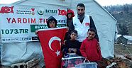 YARDIMLAR İHTİYAÇ SAHİPLERİNE DAĞITILIYOR