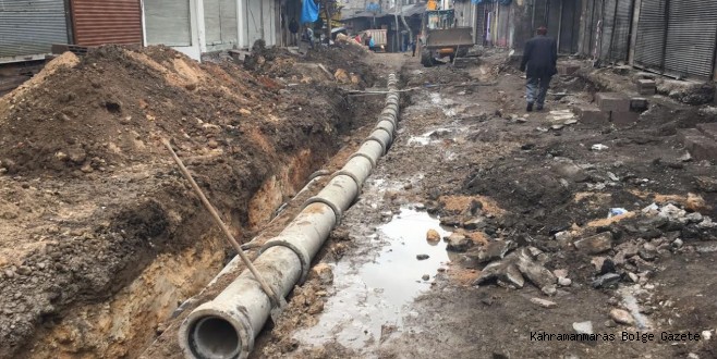 TARİHİ DEMİRCİLER ÇARŞISININ ALTYAPISI YENİLENDİ